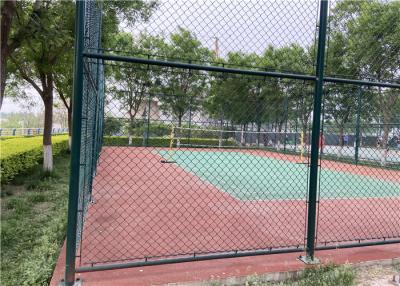 Κίνα Ευρωπαϊκός Temp ναυπηγείων γήπεδο μπάσκετ λιμνών φράκτης 4.0mm συνδέσεων αλυσίδων με τα μακρά ζωή προς πώληση
