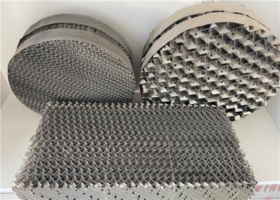 China Hochleistungs-strickte flüssige Verteiler-Füllkörperkolonne Metalldraht-Masche 125Y zu verkaufen