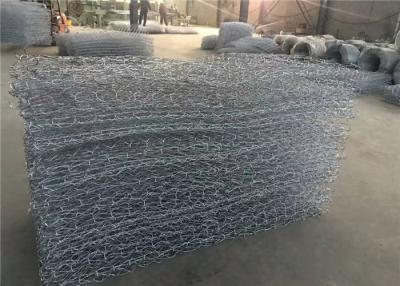 China Hot Dipped Galvanized Rock Filled Stone Cage Gabion Wire Mesh for sale
