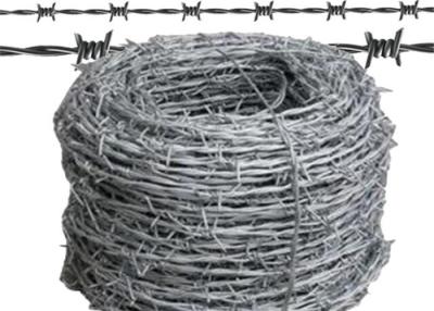 China Hot Dip Galvanized 12 Gauge Stainless Steel Barbed Wire for sale