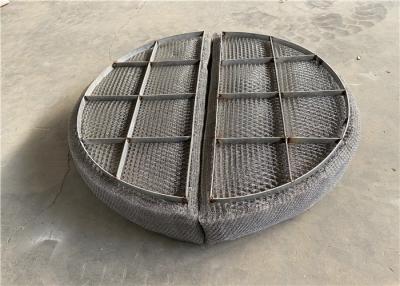 China SS 304 Grade Wire Mesh Demister Pad For Chemical Tower In Boiler Steam Drum for sale