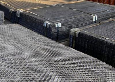 China Heavy Duty Black Thickness 8.0mm Expanded Metal Wire Mesh for sale