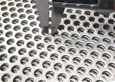 China Micro Speaker Grille 4.0mm Thickness Perforated Aluminum Plate for sale