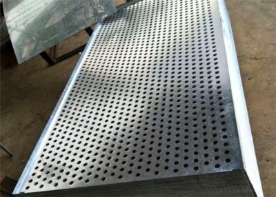 China 0.8mm Hole Decorative Perforated Aluminum Sheet For Liquid Filtration for sale