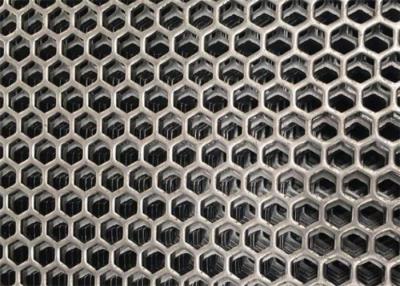 China Aluminum Perforated Wire Mesh Louver Sheet Metal Square / Hexagonal Hole Speaker Grills for sale