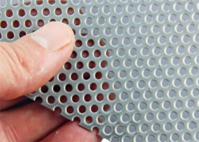 China 1x2m Galvanized Square Hole Perforated Metal Screen For Window / Door for sale
