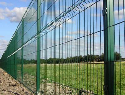 China Hot Dip Galvanized 3d Curve Welded Wire Mesh Fence Panel for sale