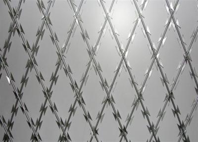 China Ss 304 Hot Dip Galvanized Razor Sharp Barbed Wire Cbt-65 33 Loops Security for sale