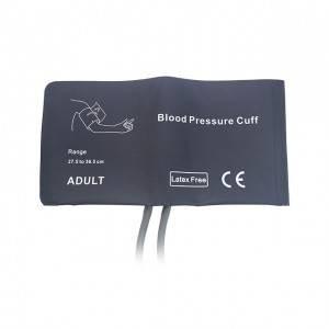 China Reusable  Dual Tube 30cm NIBP Blood Pressure Monitor Upper Arm Cuff for sale