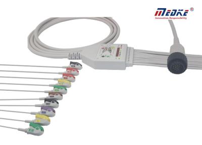 China ISO13485 Kenz Compatible Defibrillators EKG Machine Cable for sale