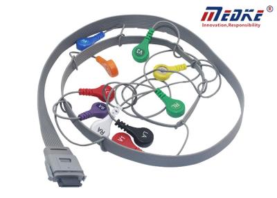 China Ventaja biomédica ECG Holter Cable For BI9800 Edan de los instrumentos AHA 10 en venta