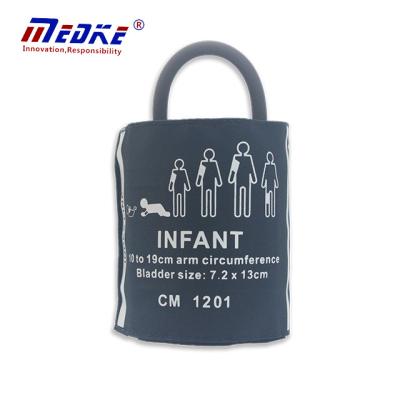 China Reusable Infant Single Tube NIBP Cuff Bladder ISO13485 With Bag for sale