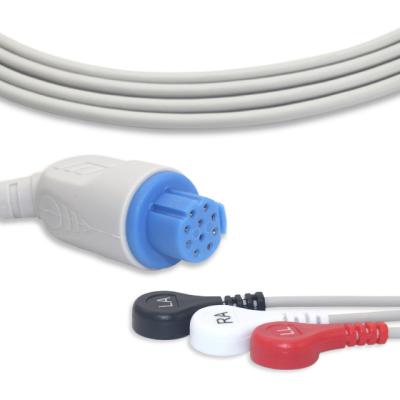 China 3 la ventaja AHA fijó los alambres de ventaja disponibles rápidos de ECG Artema compatible en venta
