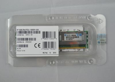 中国 HP サーバー記憶 627812-B21 16GB 1x16GB PC3-10600 DDR3-1333 メモリ・カード 販売のため