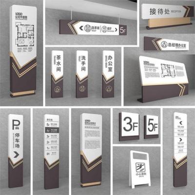China Hotel Indoor Directional Wayfinding Signage System One Stop Service for sale