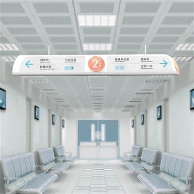 China Hospital Interior Wayfinding Signage Systems Design Professional Customized for sale