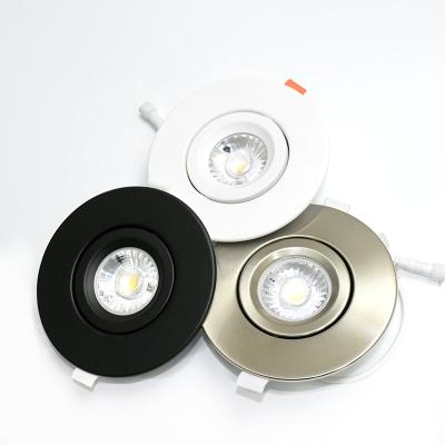 中国 Modern Led Panel Light 7W 9W Recessed Ceiling Downlight Round AC 85-265V 販売のため