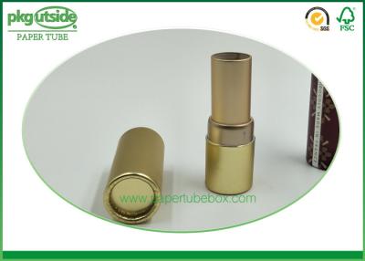 China Lip Stick Packaging Cylinder Cardboard Box , Card Tube Packaging  Eco - Friendly for sale