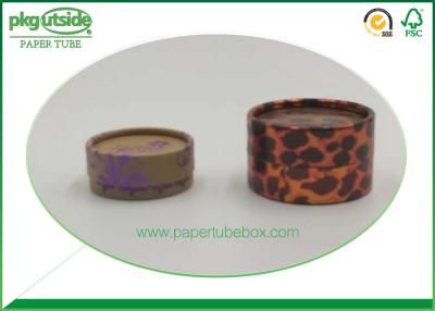 China Colorful Printed Kraft Paper Tube Box Custom Stamping Logo For Gift Package for sale