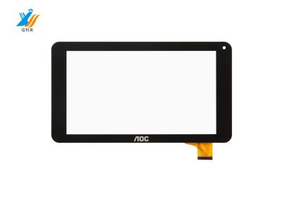 China 7 Inch ITO Capacitive Curved Touch Panel For Industrial Control for sale