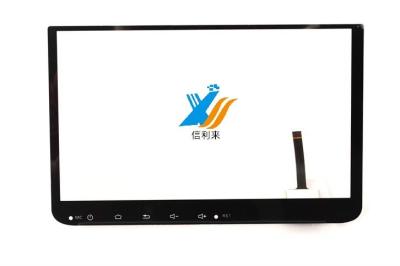 China Panel de pantalla táctil Pcap negro de 7 pulgadas Interfaz de hogar inteligente IIC personalizado en venta