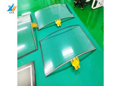 China Pantalla táctil industrial de 55 pulgadas personalizada con PC curvado tipo J en venta