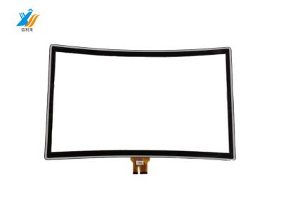 China Curved Industrial All In One PC Touch Screen Bendable Panel Type 1500R for sale