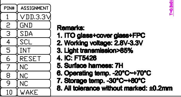 10 "Industrial Control Touch Screen