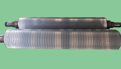China Chromed E Flute Corrugated Roller for sale