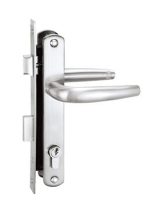 中国 Casement Lever Aluminum Alloy Door Handles Lock Set Tilt Turn Wooden Mortise 販売のため