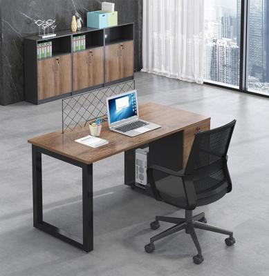 China Office Furniture Table Two Person Melamine Office Workstation for sale