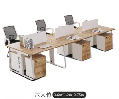 China Tabela de madeira do estudo do PC do escritório domiciliário com mesa profunda do computador do armário da gaveta de arquivo de 2 camadas a grande à venda