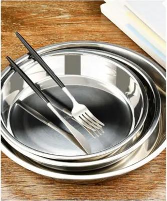 中国 耐久性ステンレス鋼の混合碗 料理のための金属サラダ碗プレート 焼肉準備 販売のため