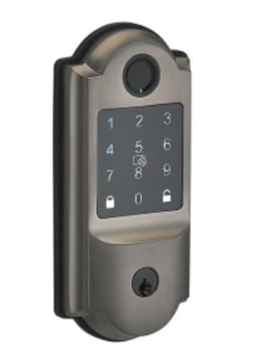 中国 Waterproof Anti Peep Code Wifi Door Lock Electronic Smart Lock 販売のため