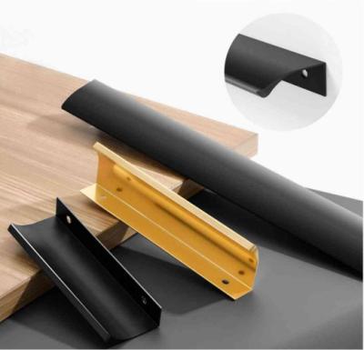 Китай Черное золото никель современный дизайн Высококачественные дверные ручки подъемные дверные ручки для кухни дверь шкафа продается