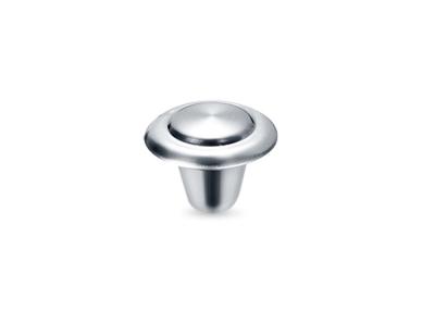China Botão de aço inoxidável 28mm do punho do botão do armário da decoração do hardware da mobília. à venda