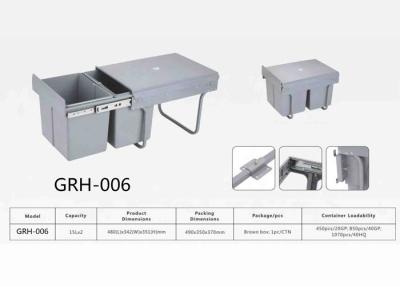 China Innovador la cocina del diseño bote de basura ocultar a Design Table Pull modelo hacia fuera en venta