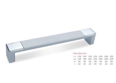 Chine Poignée en aluminium 64, 96, 128mm de traction de poignée de traction de cuisine de tiroir de Cabinet d'accessoires de meubles à vendre