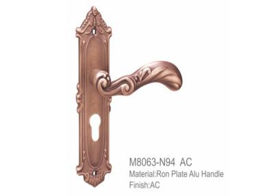 China Level ship design and level door handles Rosettes Zinc alloy door handles 58mm for sale