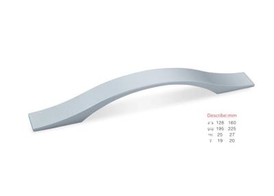 China Manijas de aluminio del tirón de Clothespress, manija de aluminio 160/320/832m m del gabinete de la calidad superior en venta