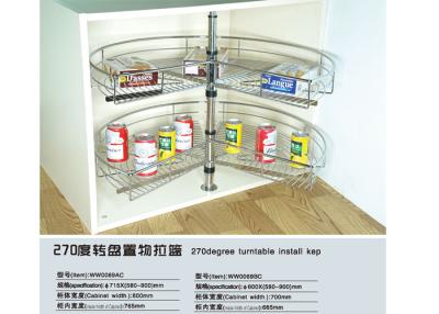 China Popular Modern Kitchen Accessories Electrolysis Finished Anti Rust Stackable for sale