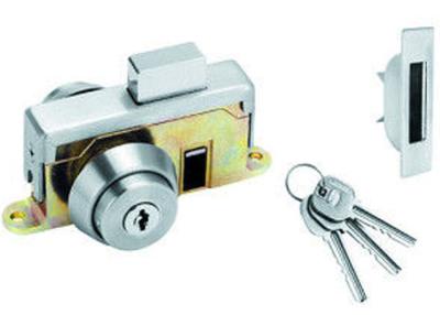 China Commercial Hotel Sliding Glass Door Lock Replacement Stainless Steel Material for sale