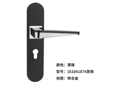 China Anti Rust Zinc Alloy Lever Door Handle PVD Finish for sale