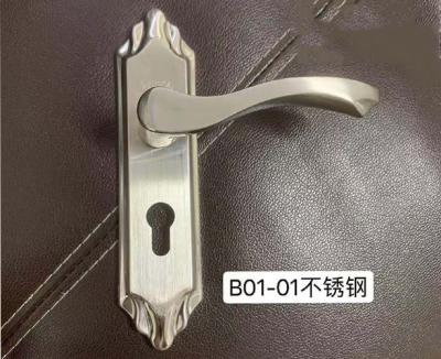 China Stainless Steel 304 Interior Mortise Lock Door Handle for sale