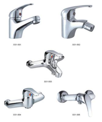 China Zinc Alloy Chrome Plated Kitchen Faucet Handle ODM Contemporary Style for sale