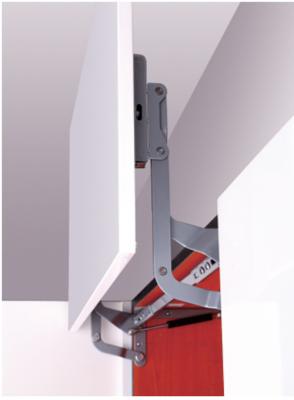 China 800MM Kitchen Cabinet Hardware 195 Iron Upright Lift Struts for sale