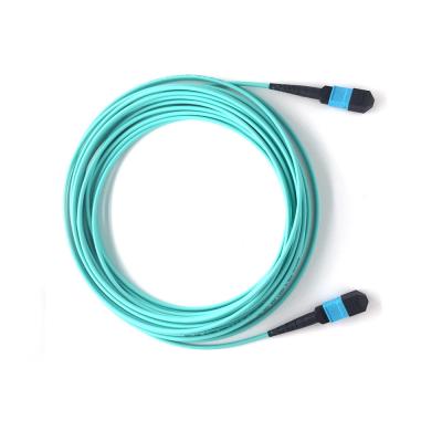 China OM1 OM2 OM3 MPO Fiber Optic Cable Fan Out Fiber Cable Assembly for sale
