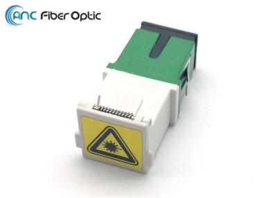 China SC Shutter Fiber Optic Adapters for sale