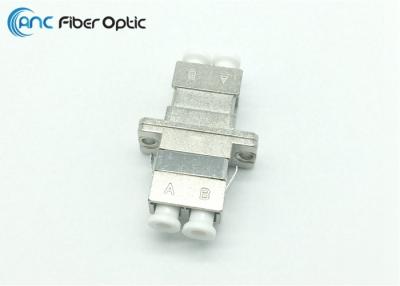 China Metal Housing LC Duplex Fiber Optic Cable Adapter for sale