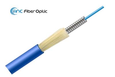 China Simplex Duplex 4F Armored Fiber Optic Cable With LC SC FC ST Connectors for sale